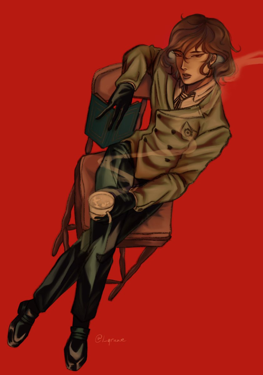 l_qrune's tweet image. long time no goro (old art)

#ペルソナ5 #akechi