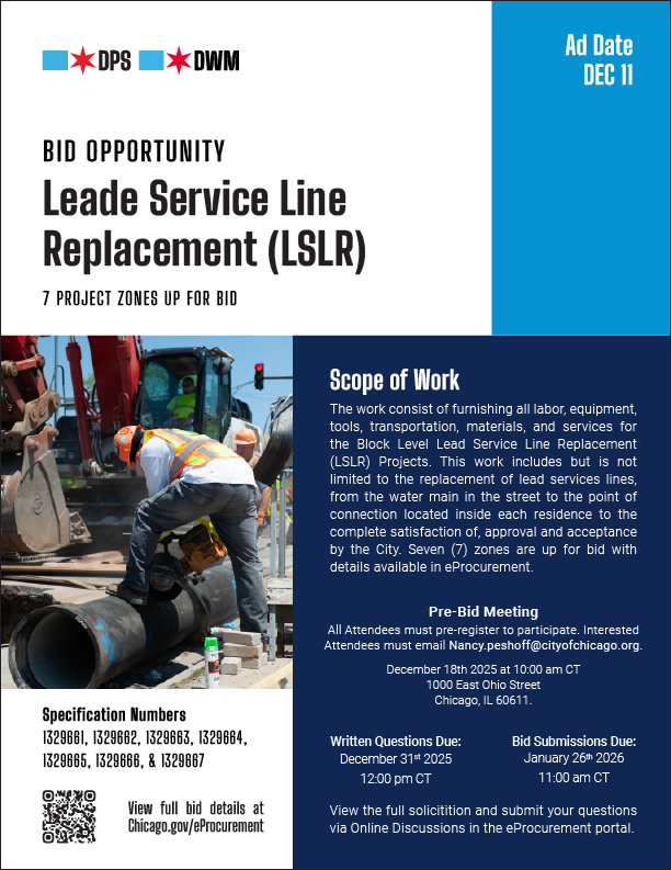 Chicago Department of Procurement Services (DPS) tweet media