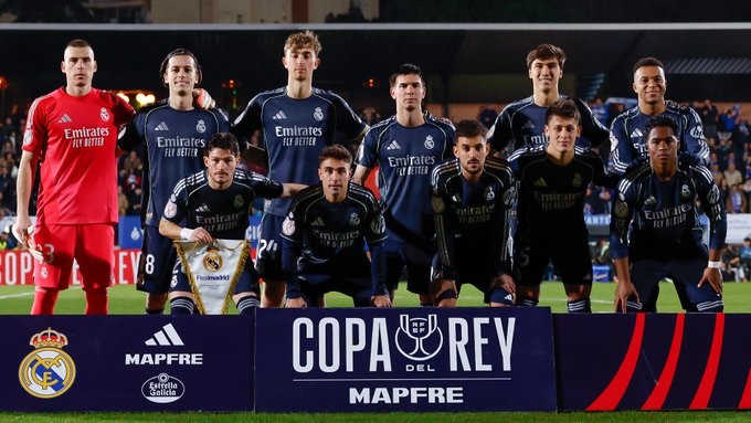 نهاية الشوط الأول - كأس ملك إسبانيا. تالافيرا 0-2 ريال مدريد 