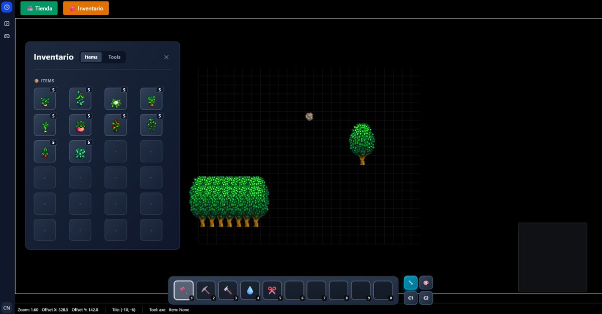ArkkyDev's tweet image. Before → After 🌱
@Sprout_Lands  art migration WIP!

#gamedev #pixelart #cozygames