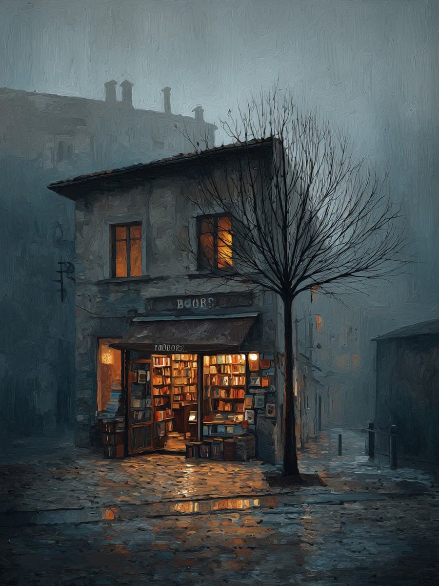 fraveris's tweet image. Night Time Books.