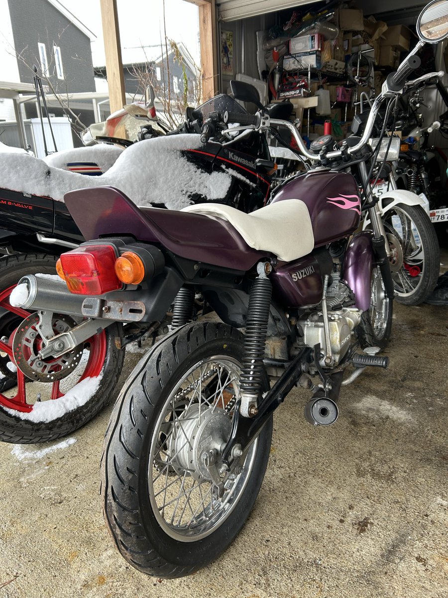kz31229066's tweet image. #バイク売ります　
#GS50
#湘爆風
気になるところは全て手を入れました。どなたか買いません？詳しくはDMで。