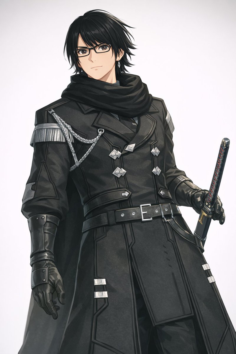 Raid_Locus's tweet image. 最近の格好をイラスト化してみた。