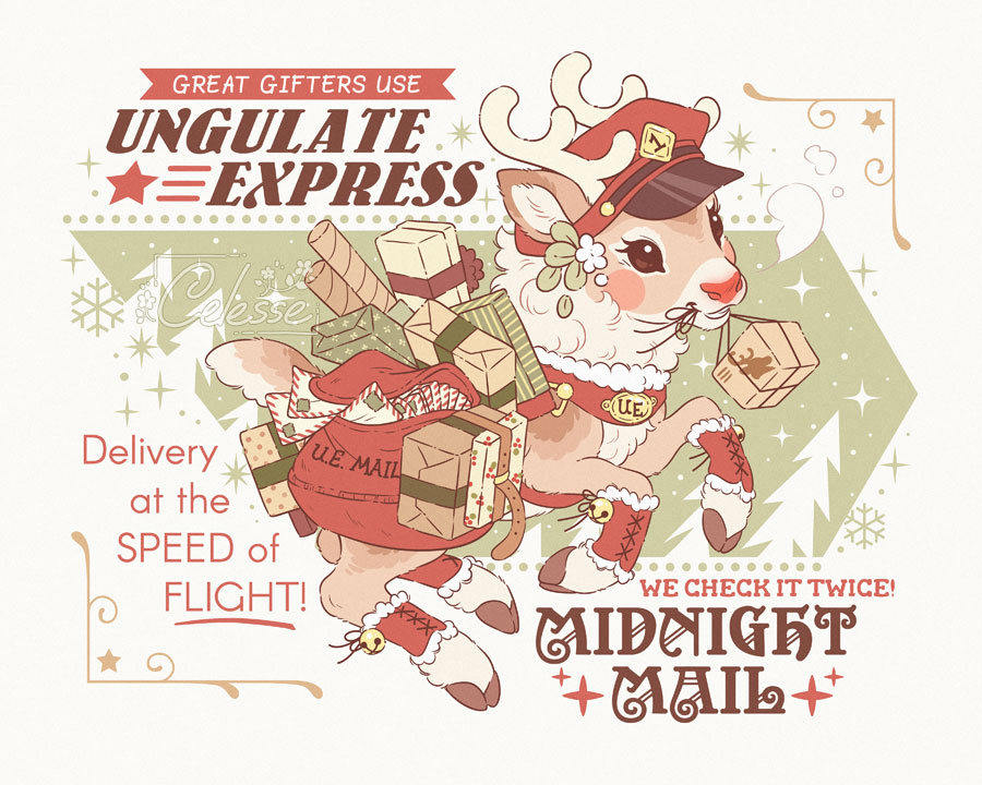 We check it twice 🦌📦✔