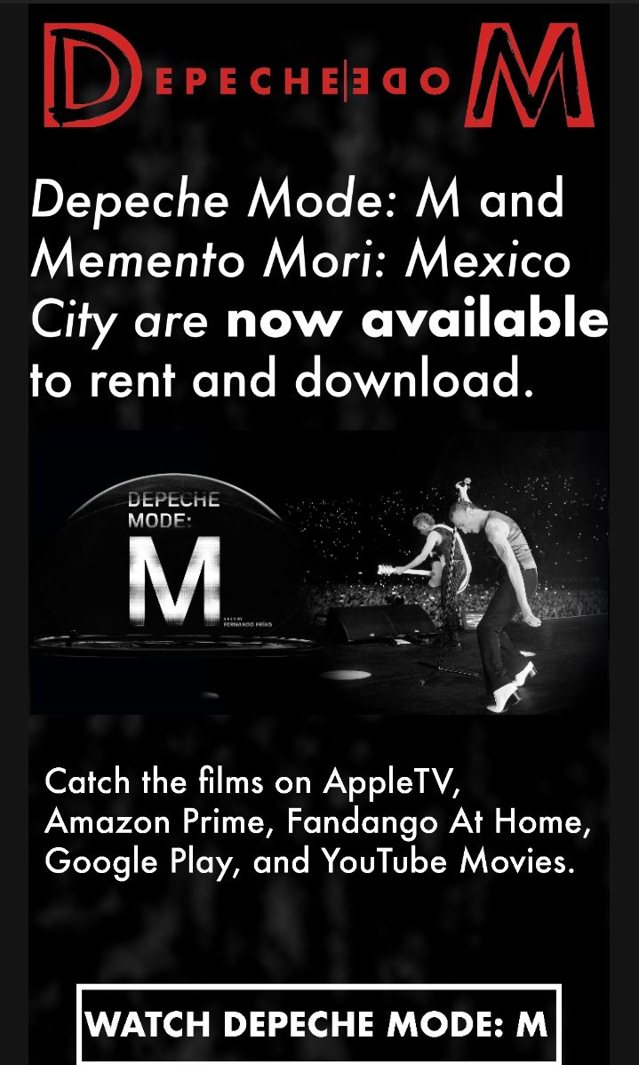 Depeche Mode Club México tweet media