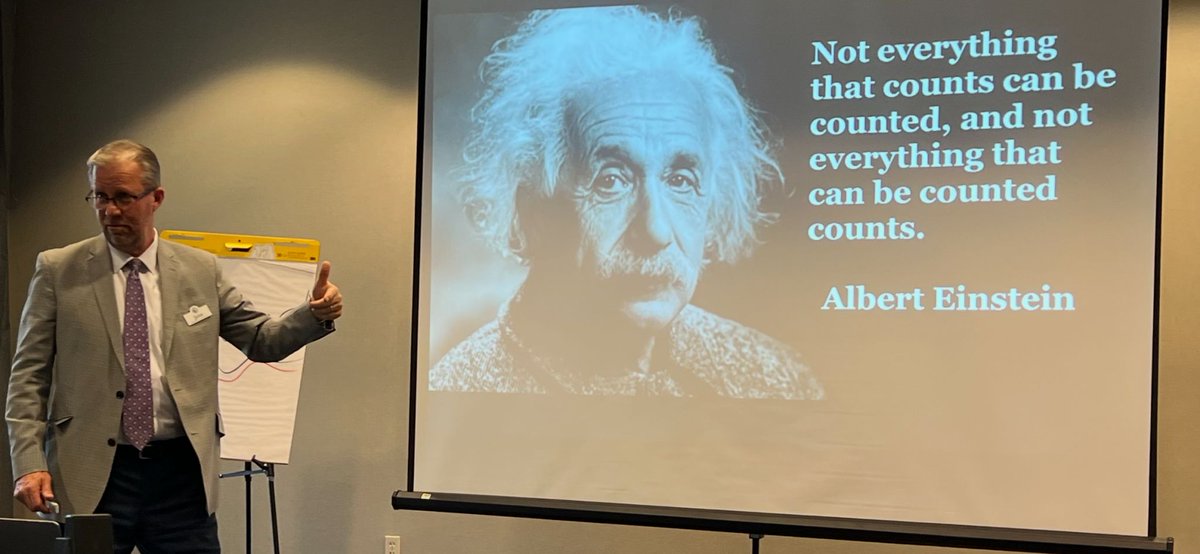Albert #Einstein said: “Not everything that counts can be counted, and not everything that can be counted counts.”

In a world of dashboards and metrics, what truly matters—even if it can’t be measured? And what do we track that matters less?

What do you think?

#PX #leadership