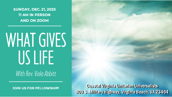 📰💙CVUU Weekly Courier! Don't forget CVUU’s Christmas Eve Service is Wednesday at 6 PM: “Songs, Stories, and Carols" with Rev. Viola Abbitt.
Plus a reception after service, so please bring your favorite finger food or cookies to share if you are able! - mailchi.mp/9dab94a44d7f/s…