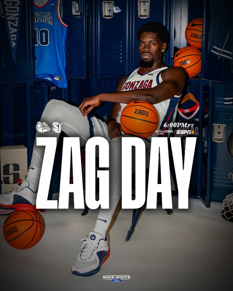 ZagMBB's tweet image. Back at home for the New Year
Zags 🆚 Redhawks
📍Spokane
🏟️McCarthey Athletic Center
🕕6 pm PT
📺KHQ/ESPN+
💻Video: tinyurl.com/4u8crhtu
📻Radio: 590 AM and 96.1 FM
tinyurl.com/3nmc2dr2
📊Stats: tinyurl.com/5vsatdnx