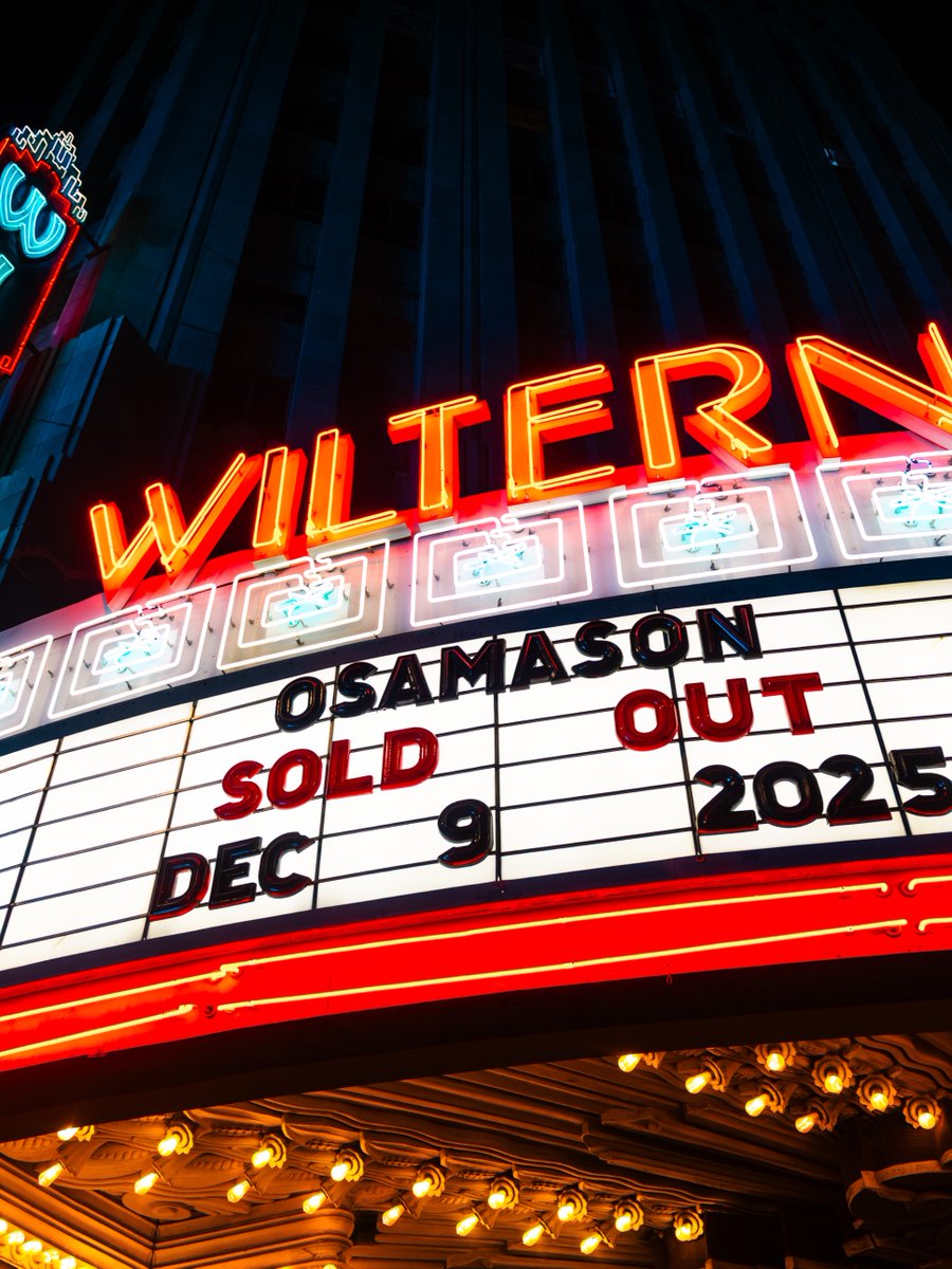 wiltern's tweet image. The Wiltern: Conquered. OsamaSon delivered an incredible show! The building was shaking—nothing soft about the Psykotic Tour 💯🔊

📸 @AliveCoverage