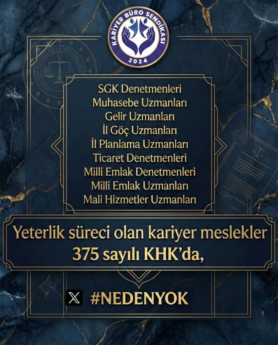 Bizler, devletimizin taşra teşkilatlarında görev yapan kariyer meslek mensupları olarak bu yoldan geri dönmeyeceğiz. Bu duruş, kişisel bir tercih değil; ortak sorumluluğumuzun ve kader birliğimizin doğal sonucudur.

Yürüttüğümüz kamu hizmetinin sahadaki karşılığını, taşıdığımız