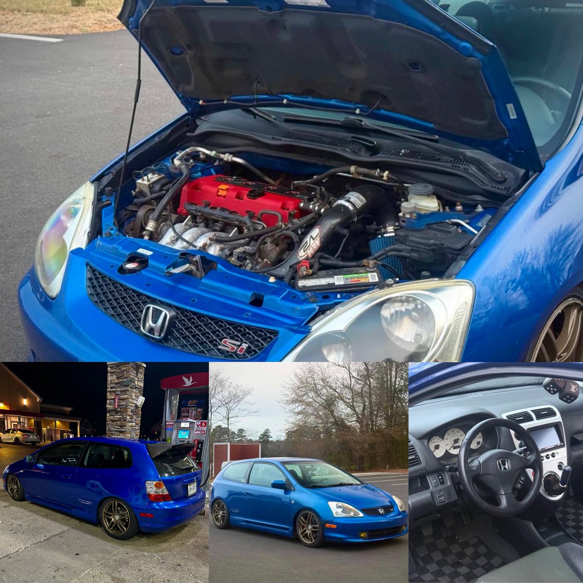 GR86JT's tweet photo. Honda Fit propaganda on the timeline recently made me want an egg shaped Honda of my own…. So I bought one. 

Welcome my (new to me) 2004 Honda Civic Si (K20A3). Needs a little love but excited for the future of this vehicle. #EP3 🥚 https://t.co/Pp3F3y4E25