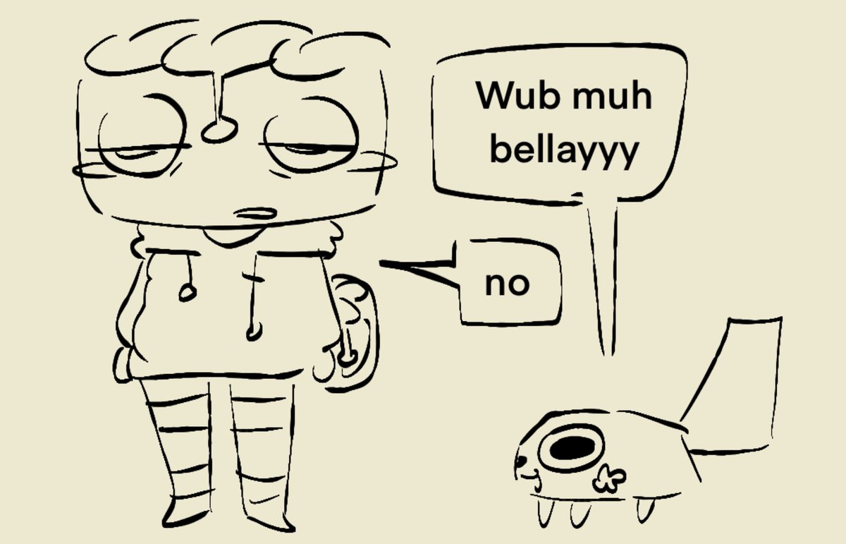brother_exe's tweet image. pebble wants belly rub