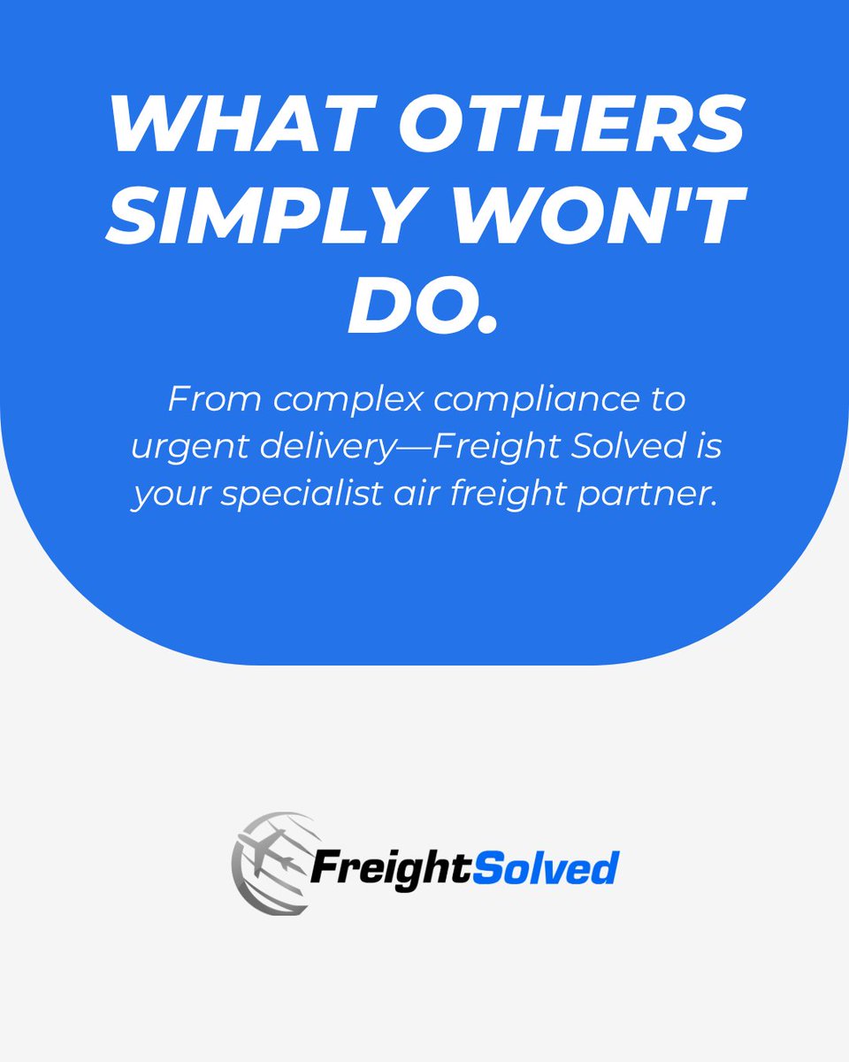 freightsolved's tweet image. 