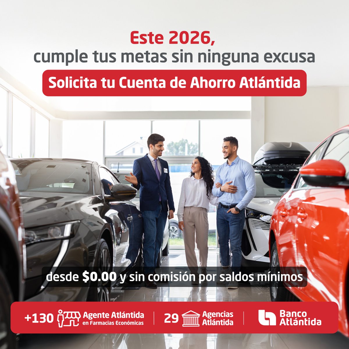 No hay excusa que valga cuando aportas constantemente a tu Cuenta de Ahorro Atlántida.

Conoce más detalles aquí: 👉  bancoatlantida.com.sv/banca-de-perso…