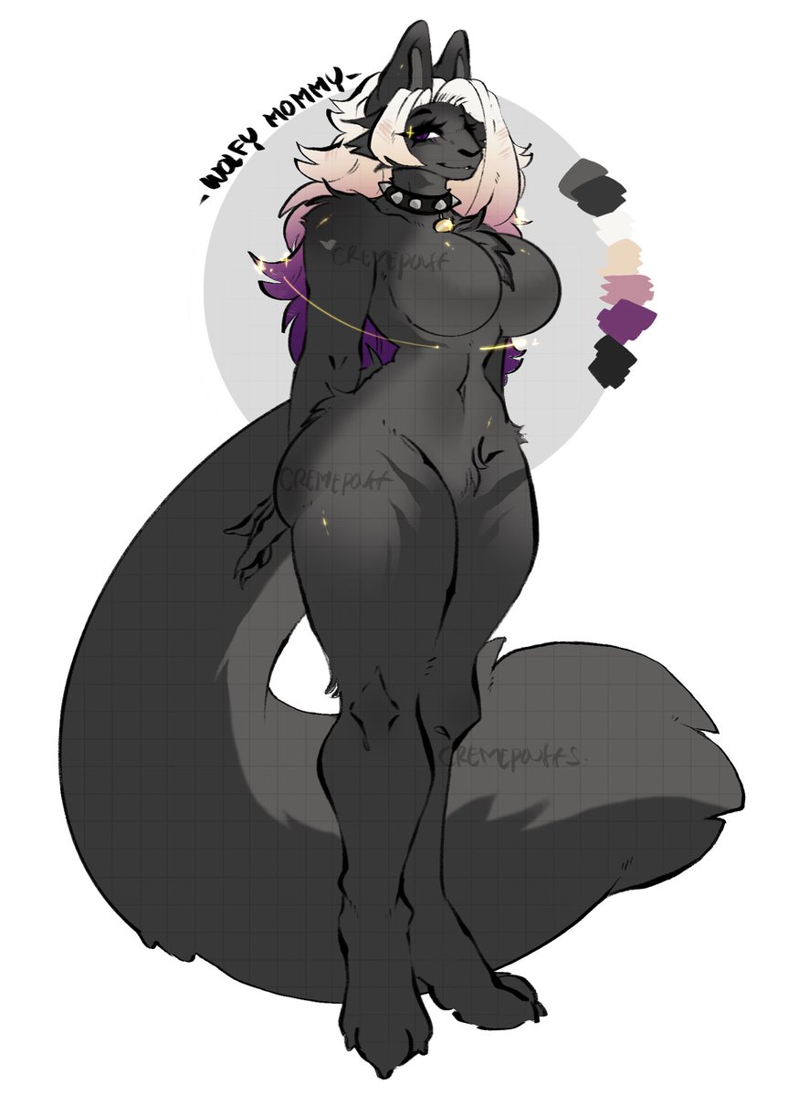 🐺 Wolfy Mommy 🐺 
Adoptable | flat sale
$65

First come first served, holds are okay!
-> Nsfw and accessories available for +$30!