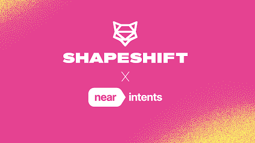 ShapeShift, a top-tier DEX aggregator has integrated NEAR Intents into its trading app as a cross-chain liquidity source.

This brings a new intent-based execution layer to <a href="/ShapeShift/">ShapeShift</a>’s multichain stack, enabling smarter routing, improved finality, and better fills for traders.