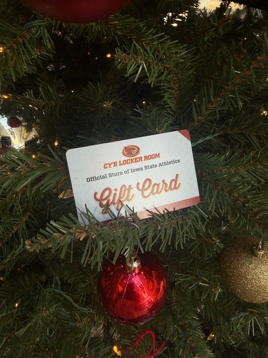 CycloneATH's tweet image. Happy Holidays Cyclone Nation‼️ To say thank you for all the support you’ve given us the last year we wanted to give away a 5️⃣0️⃣ dollar giftcard to Cy’s Locker Room 🌪️

How to enter: 
1. Like this post 🤳
2. Comment your favorite holiday tradition 🎄
3. Repost this post 📲…
