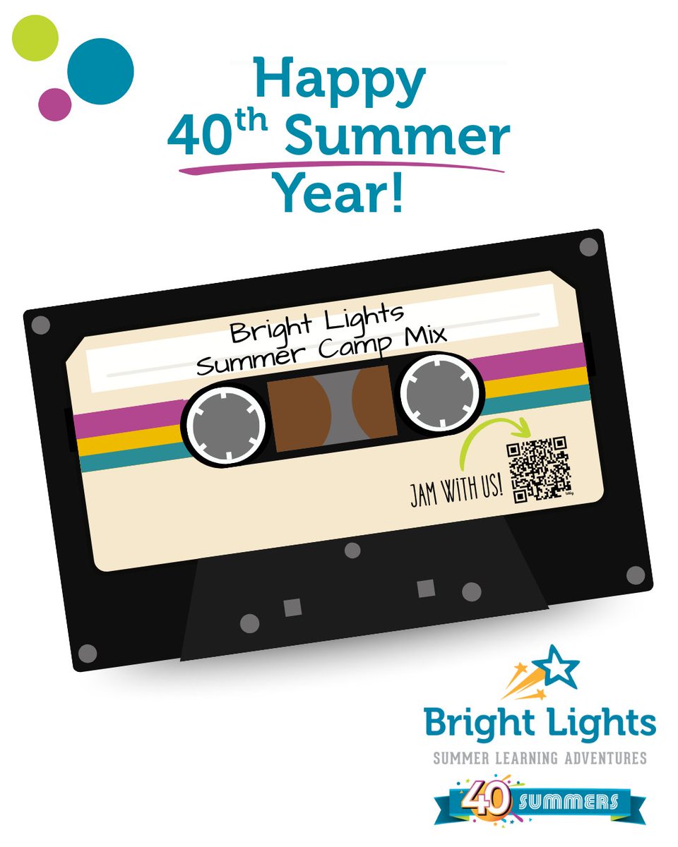 BrightLightsOrg's tweet image. Here's to celebrating all year long!

#BrightLights #summerlearning #summercamp #40summers #lnk