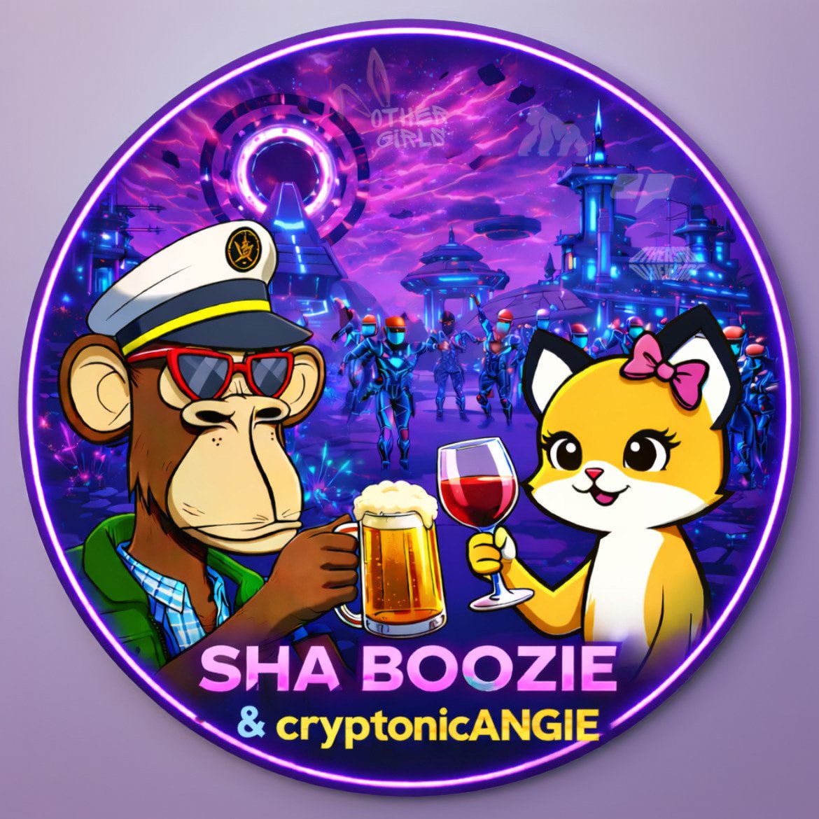 Are you around Friday? @OTHERSIDEMETA

Drinks &amp; Chill Social 🍹🍸🍺
hosted by <a href="/ape4459/">shawoozi🍌69</a> <a href="/cryptoangieeth/">Cryptoangie</a> 
Friday, Dec 19, 7 pm ET  
Grab a drink and join us   

Life talk | Group games | Music | Apecoin NFT giveaways
   
Claim badge, post POP &amp; tag hosts for a chance to win