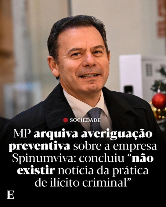 All I want for Christmas is...uma averiguação preventiva arquivada!