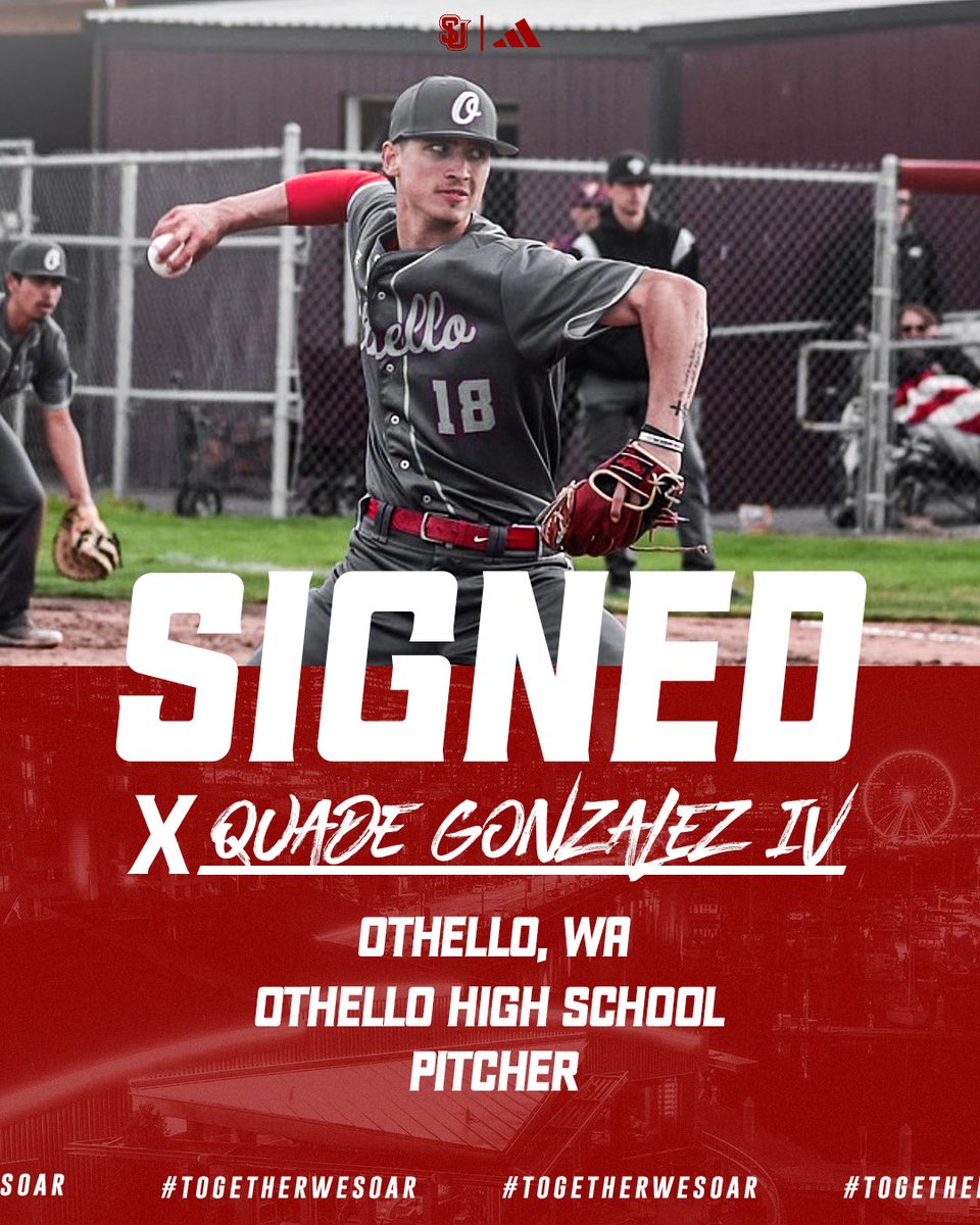 𝓢𝓲𝓰𝓷𝓮𝓭 🖋️

Welcome Quade Gonzalez IV to the family! #TogetherWeSoar