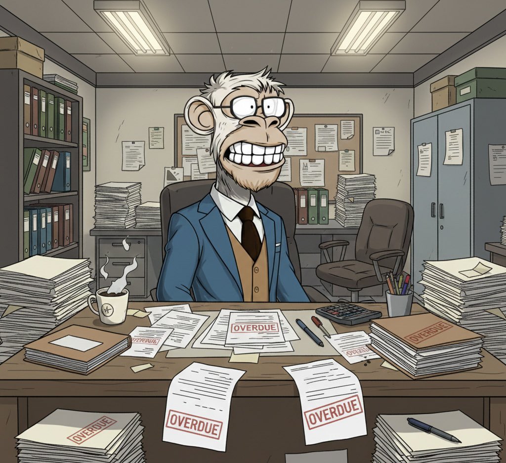 I’ve had to ring my accountant…tax is due, but I’ve just discovered <a href="/SloppyApeYC/">Sloppy Ape Yacht Club</a>