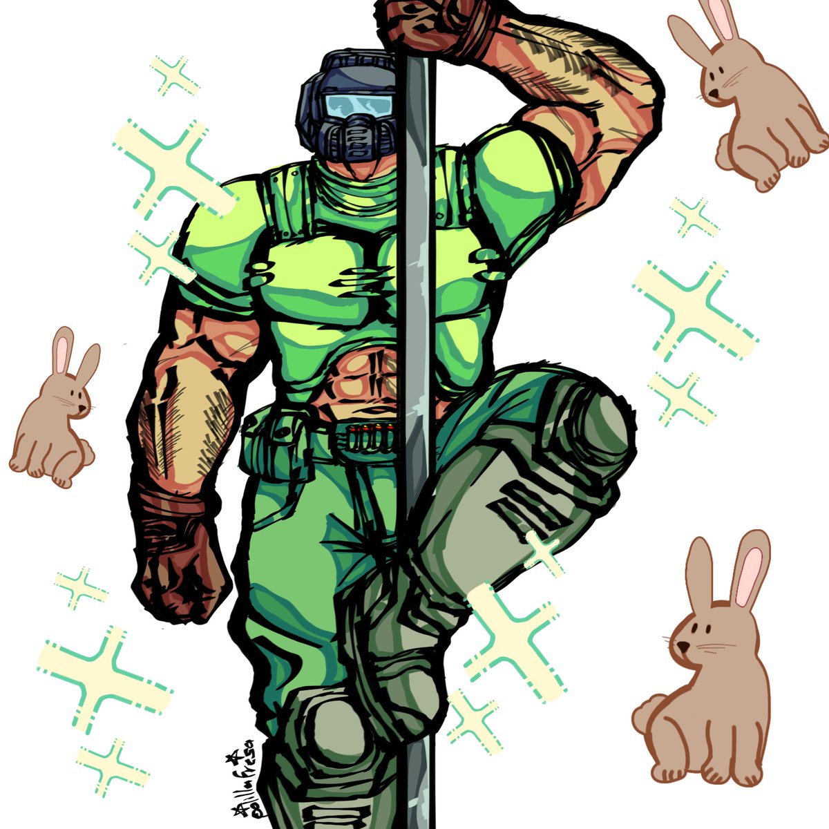 FresaPolilla's tweet image. 🪩✨
#DOOM #doom