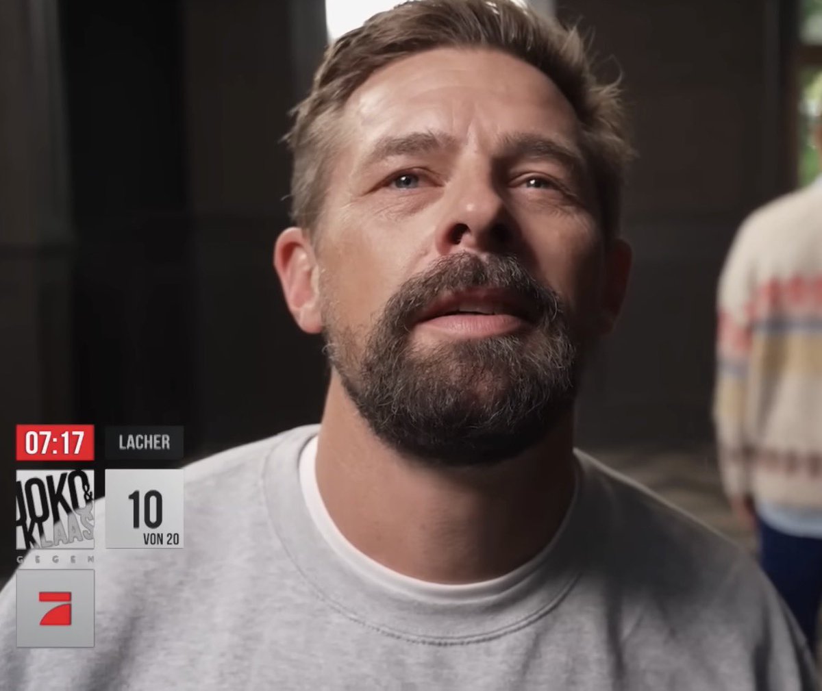 aber mausig wie Klaas vor Lachen Tränen in den Augen hatte #JKvsP7