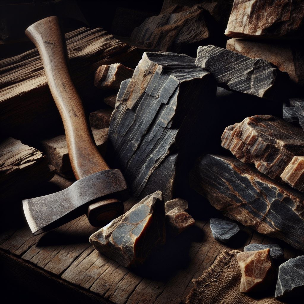 PrepperKnight's tweet photo. In the shadows of forgotten lore, sandstone and quartzite whisper survival secrets: sharpen your axe with a steady angle, keep stones clean for a razor edge when grids fail. What's your hidden hack? #SurvivalSkills #Bushcraft #PrepperLife https://t.co/iaxDbKzTZV