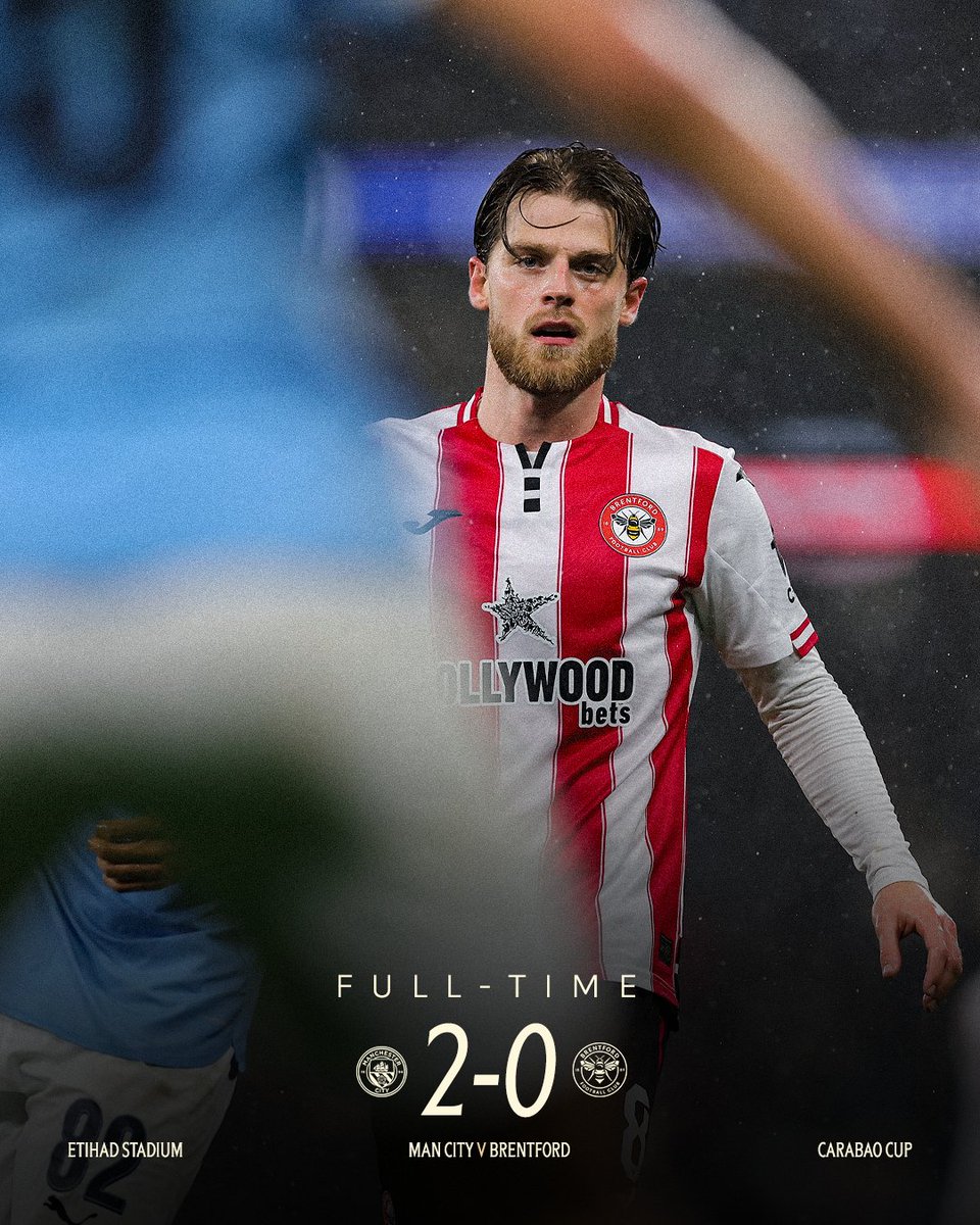 BrentfordFC's tweet image. Our Carabao Cup run comes to an end