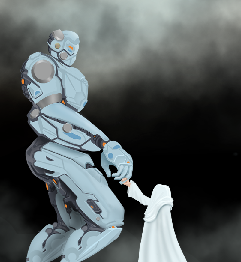 Daxencomplex's tweet photo. An exercise of Painting without lineart 
#artworks #digitalart #scifiart #sciencefiction #robotart https://t.co/6dEfl7u5m9