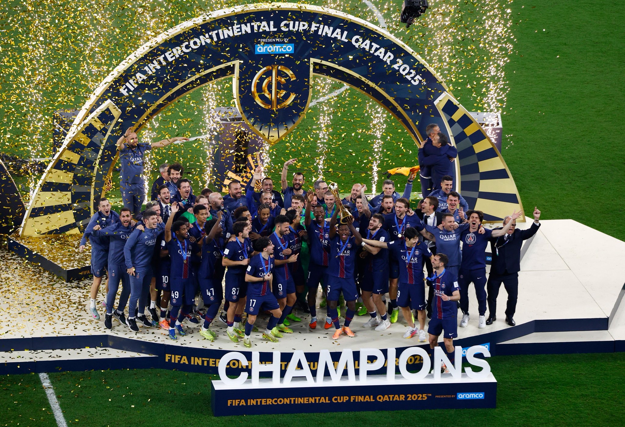 لقطات من تتويج باريس سان جيرمان بلقب كأس القارات للأندية 2025 
