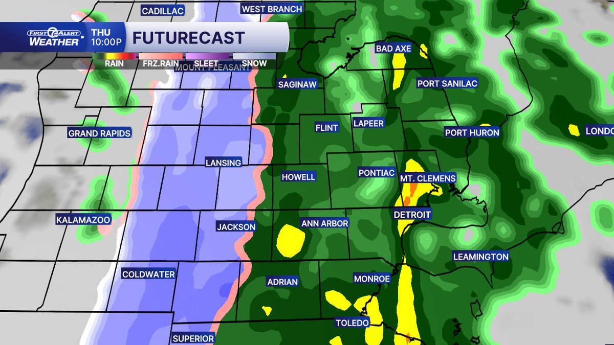Let the whirlwind begin. From warmth and wind on Thursday to a bone chilling, travel troubling Friday.