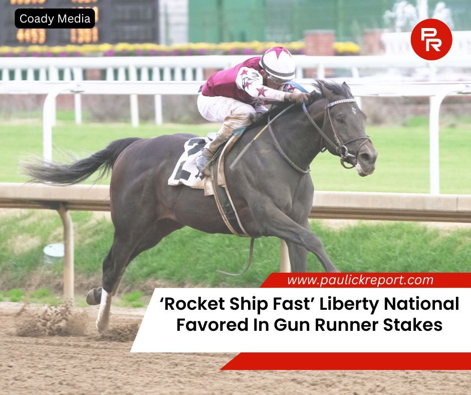paulickreport's tweet photo. “I think Liberty National is sitting on a big race,” McPeek said. “It will be his third start. I think the timing’s ideal."

More: https://t.co/0gh3EofnT7 https://t.co/g0mQzjqBfv