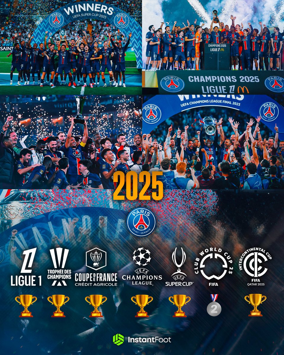 lnstantFoot's tweet image. QUELLE ANNÉE POUR LE PSG !!! ❤️💙🤩