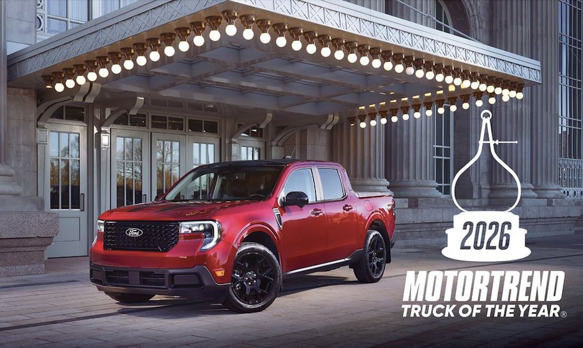 Starks_Ford's tweet image. Meet the 2026 #Maverick, MotorTrend’s Truck of the Year®—built for city streets, weekends, and everything in between. Experience award-winning versatility at Starks Ford of Queens. 🚘🏆