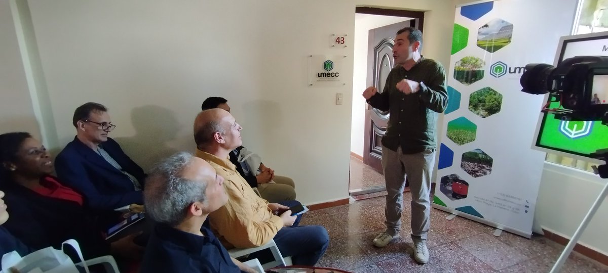 🔹Alejandro García Moya, director Umecc, explica objetivos y funciones
🔹Mikele Curto, presidente de BioCubaCafé,  organización pionera en elaboración de propuestas para Mercado de Carbono en sector agroforestal, expresa disposición de seguir apoyando inserción de #Cuba
👇
