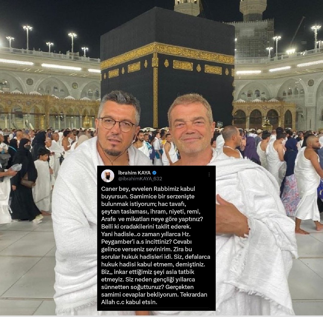 Ebubekir Sifil için ikiyüzlü demişsiniz. Siz, "Hukuk hadisleri yok" demiştiniz. Sana hep soracağım, gördüğüm yerde de soracağım; Sen! Neden Umre'de hukuk hadisleri bazında ibadetini yaptın? Kimsin? Saklanma! Yok o eski günler: çamuru at izi kalsın!