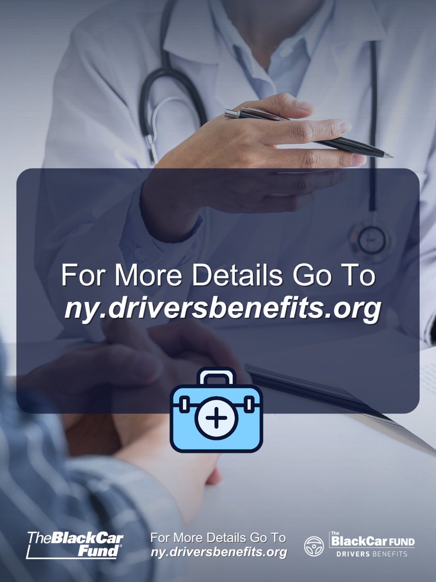 As the year comes to a close, prioritize your health. Enrolled drivers receive discounted urgent care visits with Medrite online and in person, so you can head into the new year with peace of mind.

Head to ny.driversbenefits.org 

#DriverHealth #TheBlackCarFund #DriversBenefits