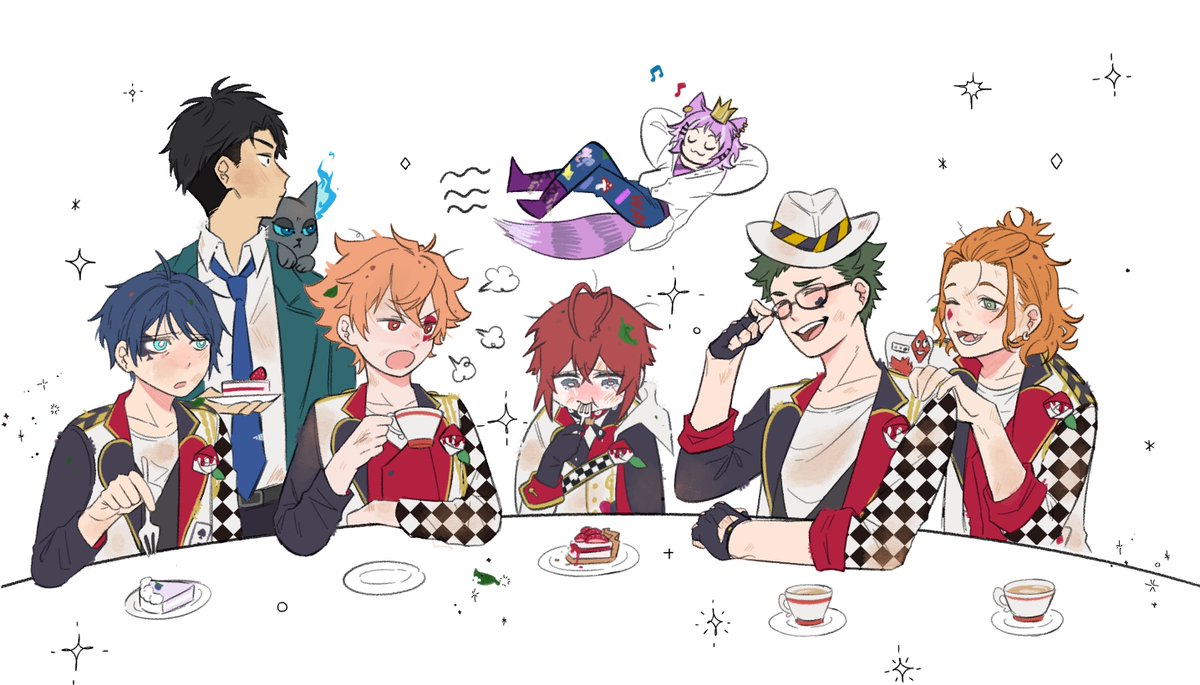 アニメありがとー！✨🌹♠️♥️♣️♦️✨
#heartslabyul_homecoming