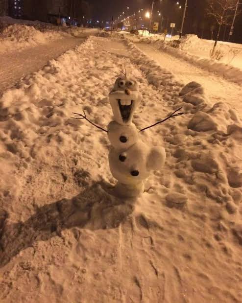 kardan adam yapsak senlee oyunlar oynasaaak ⛄️ ❄️