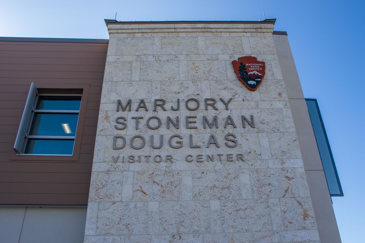 EvergladesNPS's tweet photo. Thanks to all who joined the Marjory Stoneman Douglas Visitor Center ribbon cutting! Check out pictures from the event: https://t.co/DoWVI1Tzur More info: https://t.co/fyikuyxyyV #Everglades #EvergladesNationalPark #RibbonCutting #MarjoryStonemanDouglas #MSDVC #GulfCoastDistrict https://t.co/v4bVgjh7i9