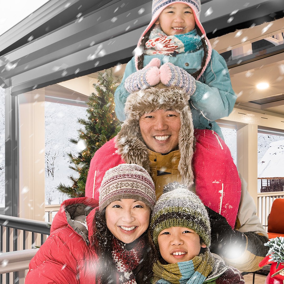 LifeRoomLife's tweet image. LifeRoom: for your comfort, and for the comfort of the whole family!

Your first holiday spent with #LifeRoom will be one you'll remember forever. ❄️❤️

🏡 #LifeRoomLife #LifeRoomLouvered #OutdoorInnovation #SmartLiving #LouveredRoof