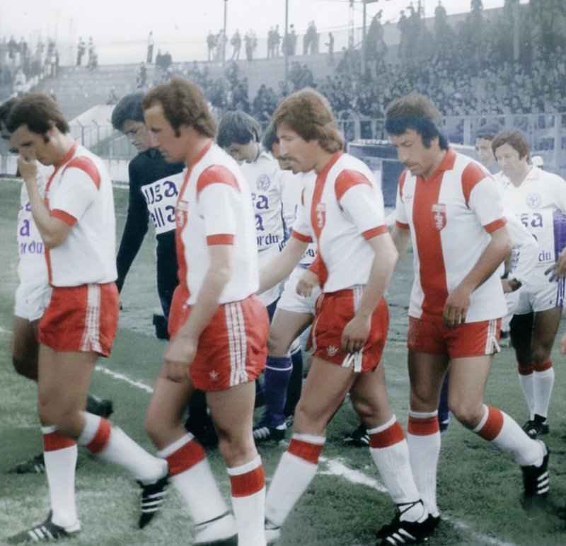 >Temel Keskindemir, Ercan Albay, Necati Öksüz ve Şendoğan Çakmaker 
Orduspor maçı öncesi
1977/78 #Samsunspor
