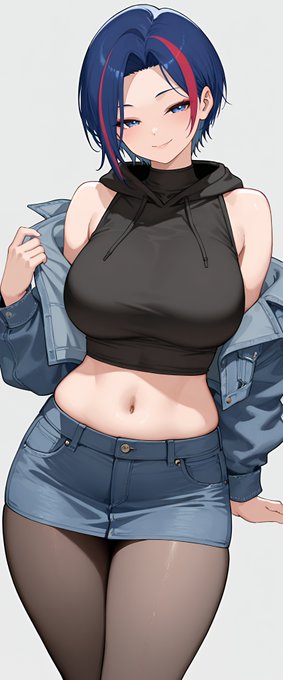 袖なしパーカーいい😌👍 