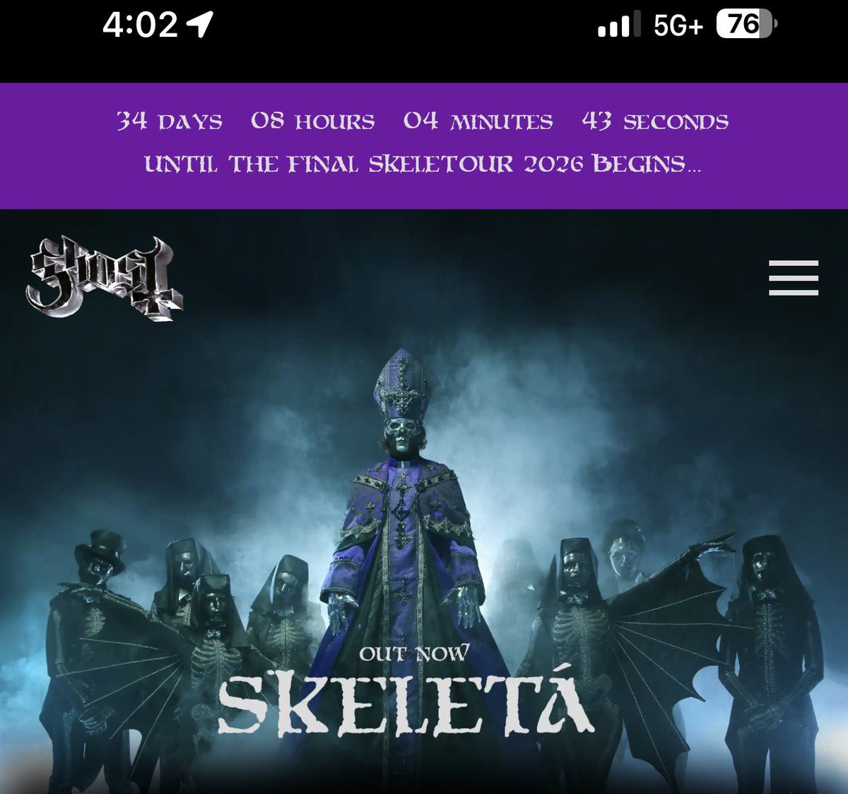 Final Skeletour of 2026? My brother in Christ it’s the only Skeletour of 2026 what does this mean