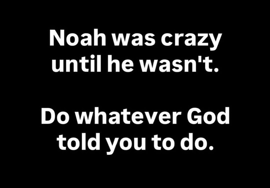 Noah was crazy until he wasn’t 👌