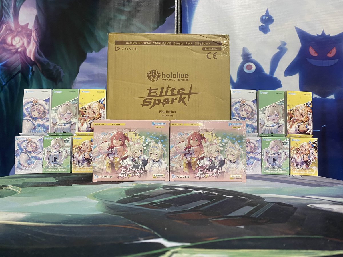 I'll be opening an ENTIRE CASE of the new hololive OCG expansion