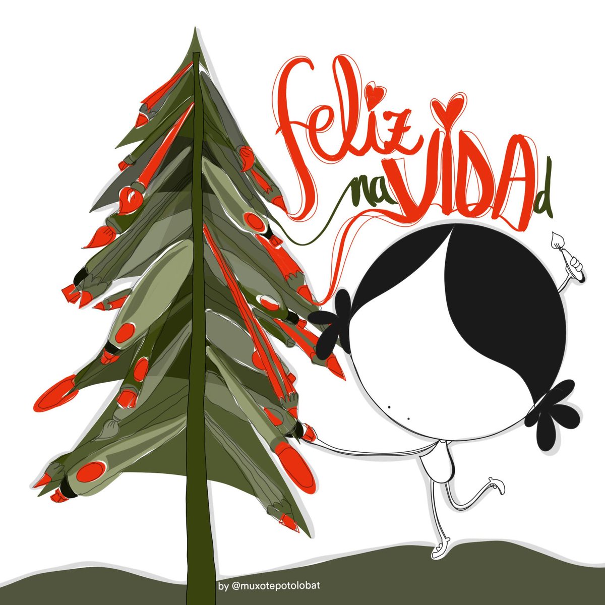 Feliz mirada. Feliz encuentro. Feliz alegría. Feliz (triste) ausencia. Feliz de estar aquí. Feliz sinsabor. Feliz ilusión. Feliz sorpresa. Feliz amistad. Feliz abrazo. Feliz llamada. Feliz gesto de acompañar a quienes hoy más nos necesitan. ¡Feliz naVIDAd! 
EEEGUN_berri_ON mundo