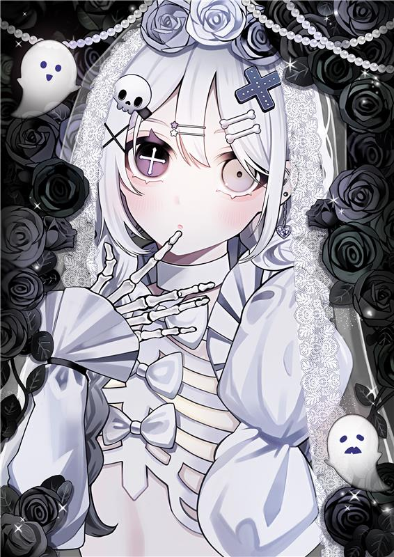 第5回GALLERIAイラコン 受賞作品のご紹介✨ 👑最優秀賞👑 純白